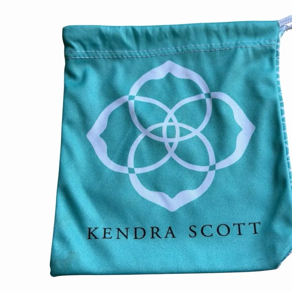 Kendra Scott Authentic Jewelry Pouch Travel Storage Gift Replacement Dust Bag